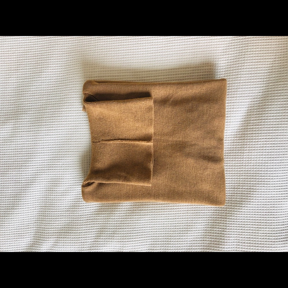 Made in Italy 100% wool short sleeve turtle neck